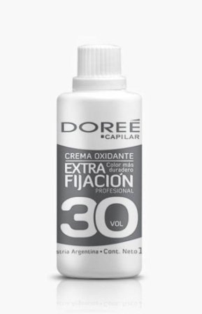 AGUA OXIGENADA DOREE 20ml  EXTRA FIJACION GRIS